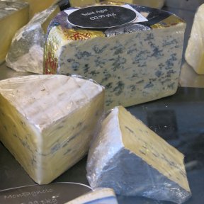A selection of blue cheese